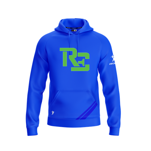 [FOLHSMRY-YXS-LOGO1] Decker Summit Hoodie (Youth XS, Royal, Logo 1)