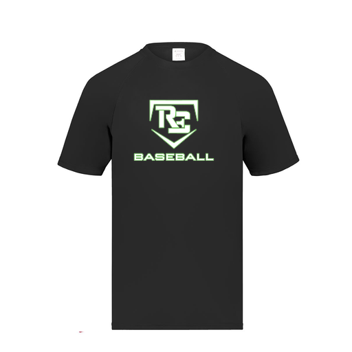 [2790.080.S-LOGO2] Men's Smooth Sport T-Shirt (Adult S, Black, Logo 2)