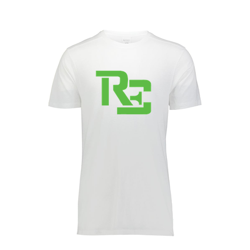 [FTSCUBWH-YS-LOGO1] Decker Youth Tri-Blend T-Shirt - Short Sleeve (Youth S, White, Logo 1)