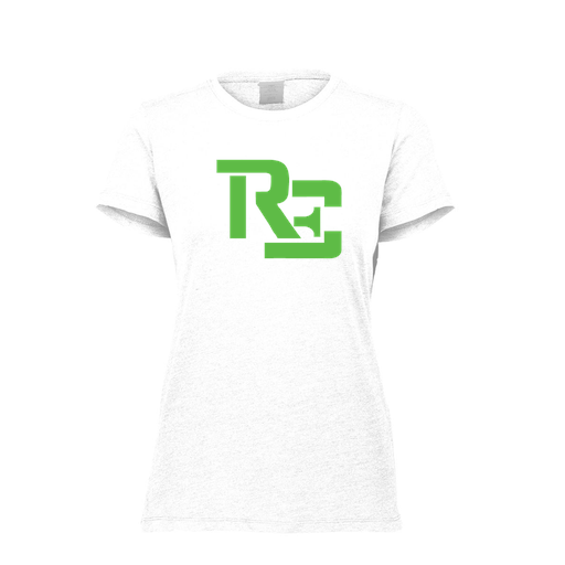 [FTSCUBWH-FAXS-LOGO1] Decker Women's Tri-Blend T-Shirt - Short Sleeve (Female Adult XS, White, Logo 1)