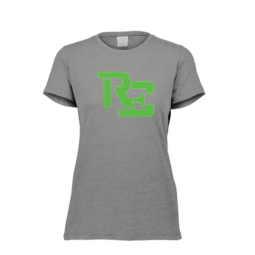 [FTSCUBGY-FAXS-LOGO1] Decker Women's Tri-Blend T-Shirt - Short Sleeve (Female Adult XS, Gray, Logo 1)