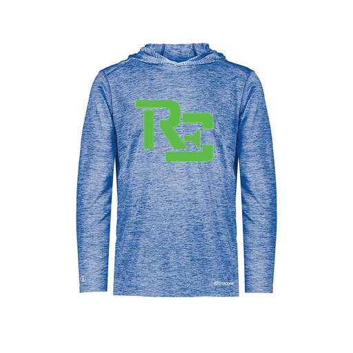 [FOLHCGRY-AS-LOGO1] Men's Charge Hoodie (Adult S, Royal, Logo 1)