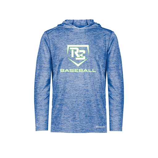 [FOLHCGRY-AS-LOGO2] Decker Men's Charge Hoodie (Adult S, Royal, Logo 2)