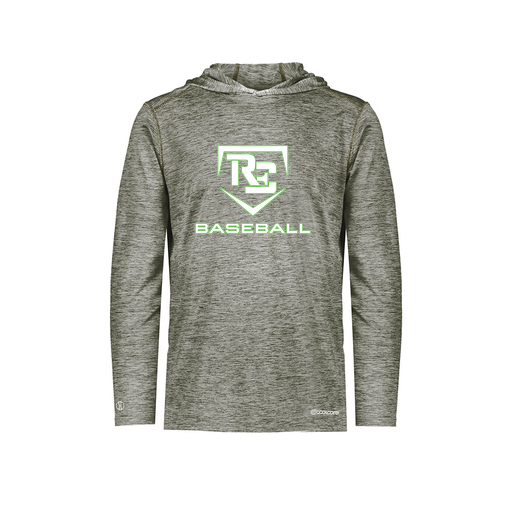 [FOLHCGGY-YS-LOGO2] Decker Youth Charge Hoodie (Youth S, Gray, Logo 2)