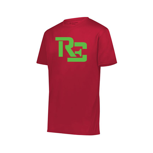 [222818.083.S-LOGO1] Men's Movement Dri Fit Shirt (Adult S, Red, Logo 1)